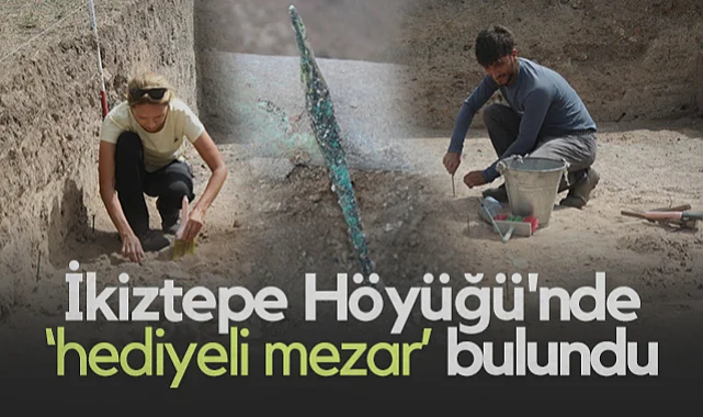 Bafra'da İkiztepe Höyüğü'nde Hediyeli Mezarlar Bulundu