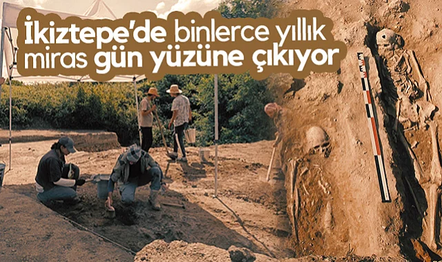 Bafra İkiztepe’de Binlerce Yıllık Miras Gün Yüzüne Çıkıyor