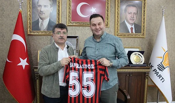  Bafraspor Yönetiminden Ziyaret Turu