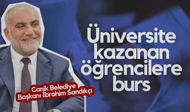 Canik Belediyesi'nden Üniversite Kazanan Öğrencilere Burs