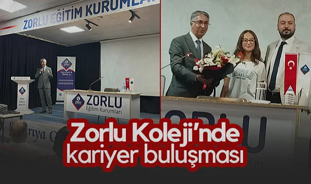 Canik Kaymakamı Şeref Aydın, Zorlu Koleji Öğrencileriyle Buluştu