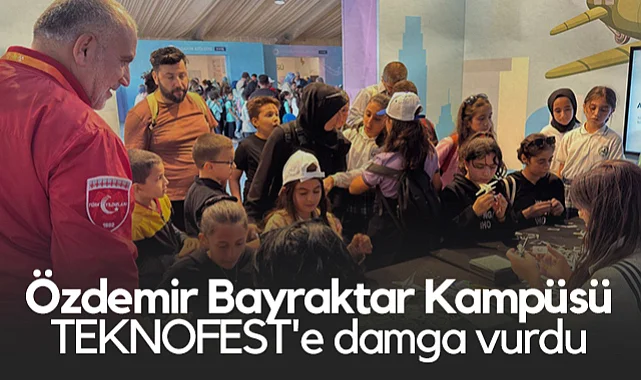 Canik Özdemir Bayraktar Keşif Kampüsü TEKNOFEST'e Damga Vurdu