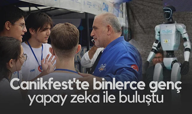 Canikfest'te Binlerce Genç Yapay Zeka İle Buluştu