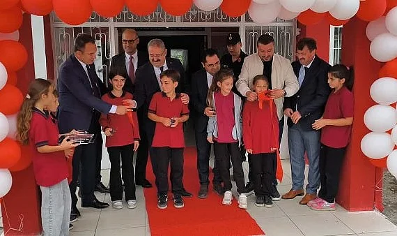 Çarşamba'da Ahubaba Ortaokulu Yenilendi