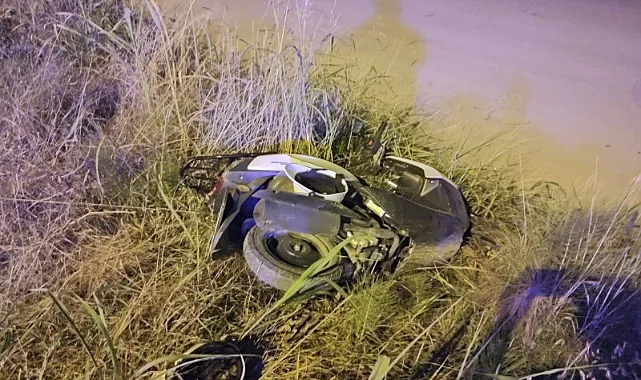 Çarşamba’da Motosiklet Devrildi: Sürücü Yaralandı