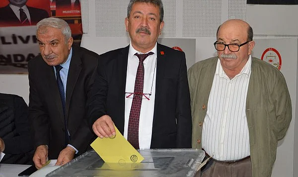 CHP Havza İlçe Başkanlığına Yeniden Şener Geçit Seçildi