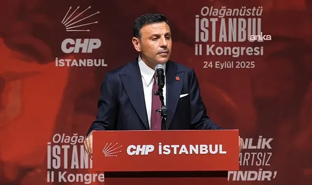CHP Olağanüstü İstanbul İl Kongresi'nde Konuştu