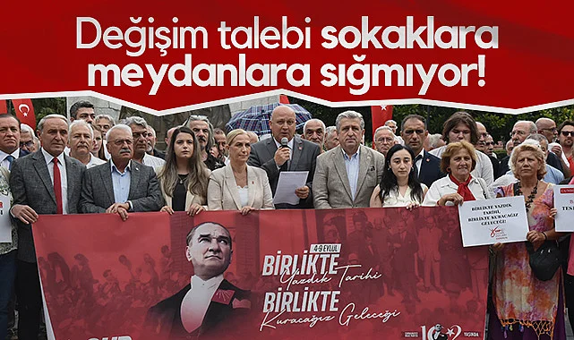 CHP Samsun'dan Sert Açıklama: Değişim Talebi Sokaklara Meydanlara Sığmıyor!
