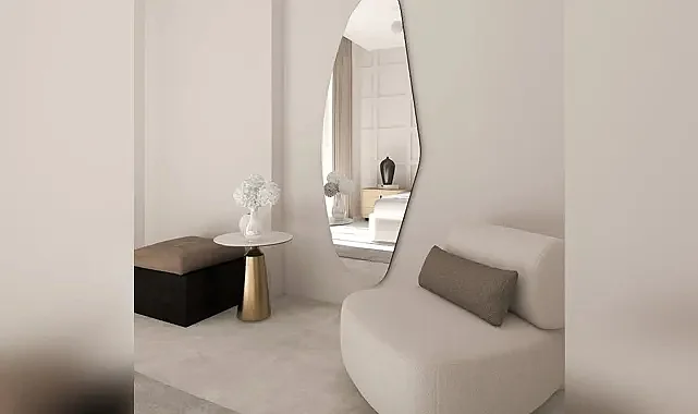 Dalgalı Ayna ile Modern ve Estetik Dekorasyon