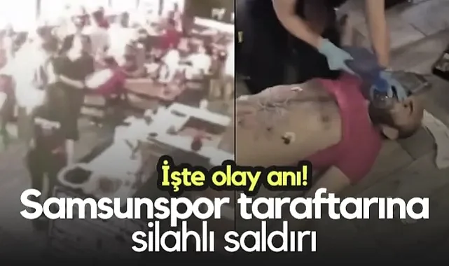 Dehşet Anları Kamerada: Samsunspor Taraftarına Saldırının Görüntüleri Ortaya Çıktı