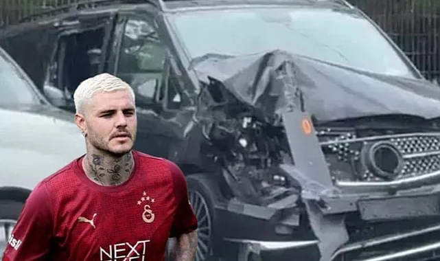 Galatasaray’da Bir Günde İkinci Kaygı: Icardi’nin Aracı Kazaya Karıştı