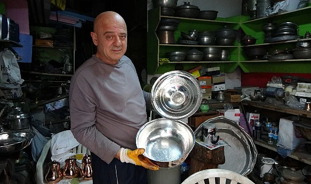 Gaziantepli Ustanın Eseri, Samsunlu Bakırcı Yüksel'in Göz Bebeği Oldu