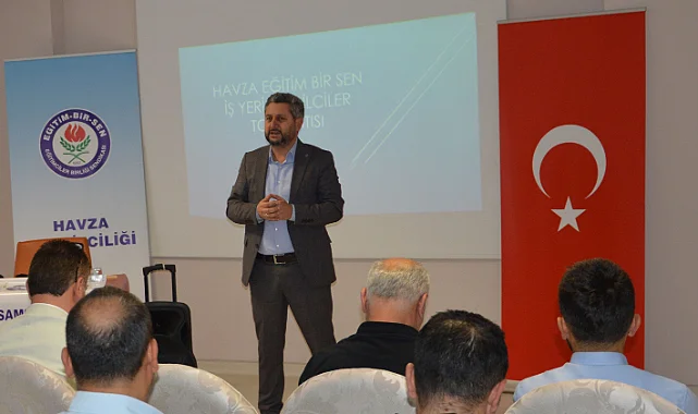 Havza’da Eğitim-Bir-Sen Okul Temsilcileri Toplandı