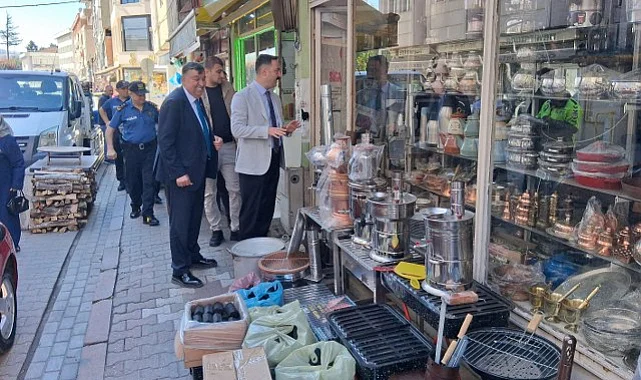 Havza’da Yol ve Kaldırım İşgalleri Denetlendi