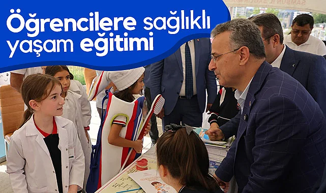 İlkadım'da Öğrencilere Sağlıklı Yaşam Eğitimi