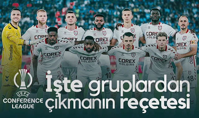 İşte Samsunspor'un Konferans Ligi Gruplarından Çıkma Reçetesi