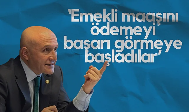 İYİ Parti Samsun Milletvekili Erhan Usta: Emekli Maaşını Ödemeyi Başarı Görmeye Başladılar