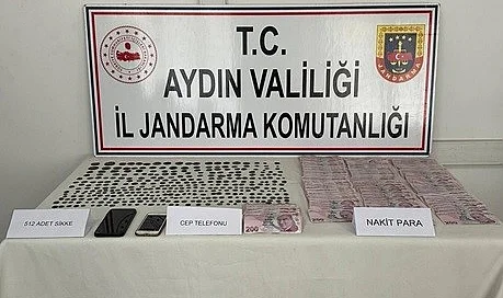 Jandarmadan Tarihi Eser Kaçakçılarına Operasyon: 512 Adet Sikke Ele Geçirildi