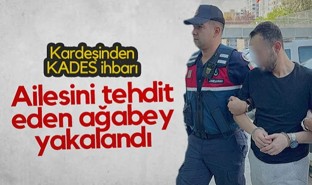 Samsun'da Kardeşinden KADES İhbarı: Ailesini Tehdit Eden Ağabey Yakalandı