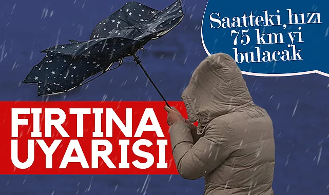 Karadeniz'de Fırtına Uyarısı: Hızı 75 km/saati Bulacak