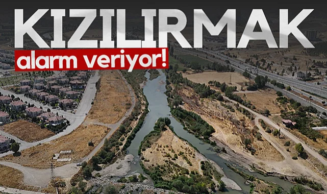 Kızılırmak Alarm Veriyor: Türkiye'nin En Uzun Nehri Kuruyor