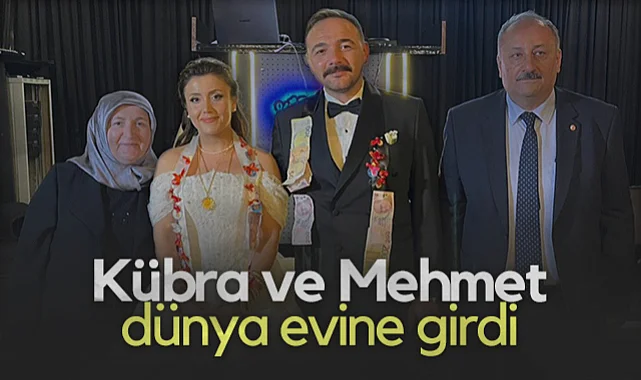 Kübra ve Mehmet Dünya Evine Girdi