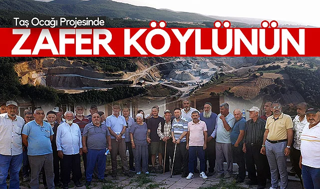 Ladik Halkı Taş Ocağı Projesine Karşı Zafer Kazandı