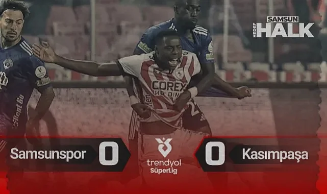 (Maç Özeti) Samsunspor, Evinde Kasımpaşa İle Berabere Kaldı!
