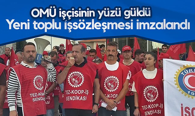 OMÜ İşçisinin Yüzü Güldü: Yeni Toplu İş Sözleşmesi İmzalandı