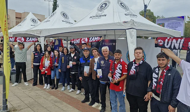 Polis OMÜ'de Stant Kurdu: Üniversite Öğrencilerine Siber Güvenlik Eğitimi
