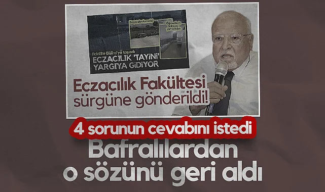 Sadi Subaşı, Bafralılardan O Sözünü Geri Aldı, 4 Sorunun Cevabını İstedi