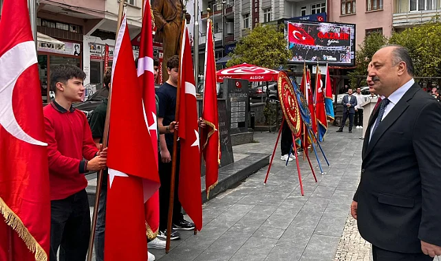 Salıpazarı’nda 19 Eylül Gaziler Günü Törenle Kutlandı