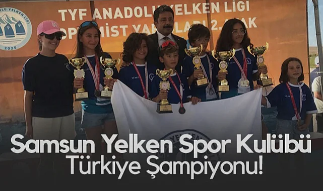 Samsun'a Yelken Sporunda Yeni Şampiyon: Defne Gökçiçek