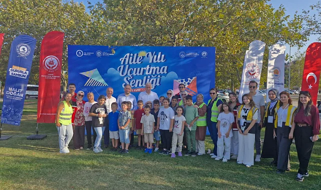 Samsun Batı Park’ta Gökyüzü Uçurtmalarla Renklendi
