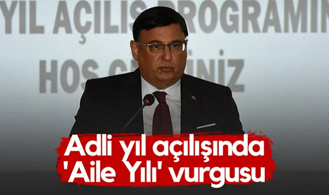 Samsun'da Adli Yıl Açılışında Aile Yılı Vurgusu