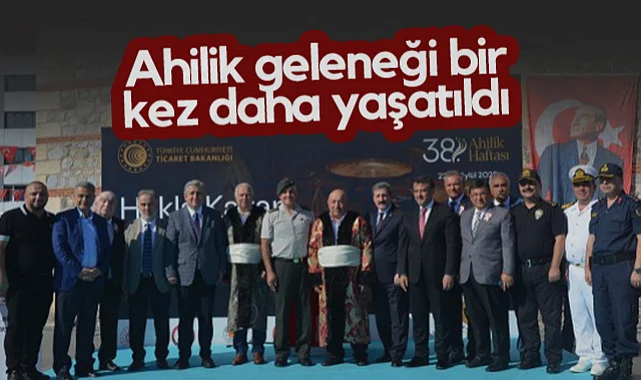 Samsun'da Ahilik Geleneği Bir Kez Daha Yaşatıldı