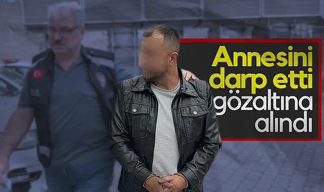 Samsun'da Annesini Darp Eden Şahıs Gözaltına Alındı