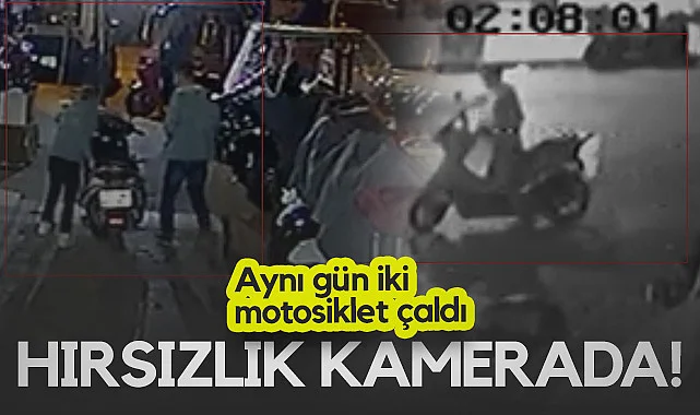 Samsun'da Aynı Gün İki Motosiklet Çalan Hırsız Yakalandı!