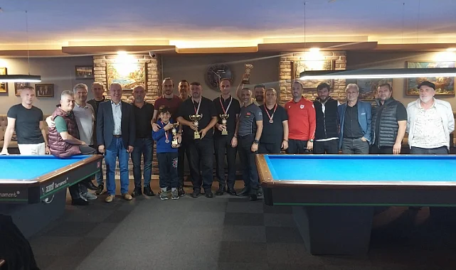Samsun’da Bilardo Şöleni Sona Erdi: 3 Bant’ın Şampiyonu Nevzat Kara!