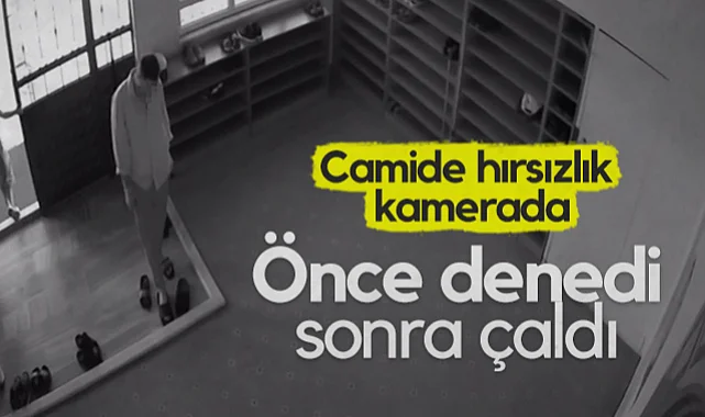 Samsun'da Camide Hırsızlık Kamerada: Önce Denedi Sonra Çaldı
