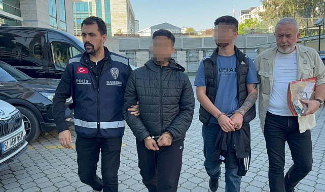 Samsun'da Gasp ve Yaralamaya 2 Tutuklama