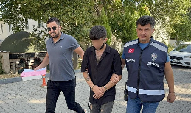 Samsun’da Kamyonun Kornasını Çalan Şahıs Tutuklandı