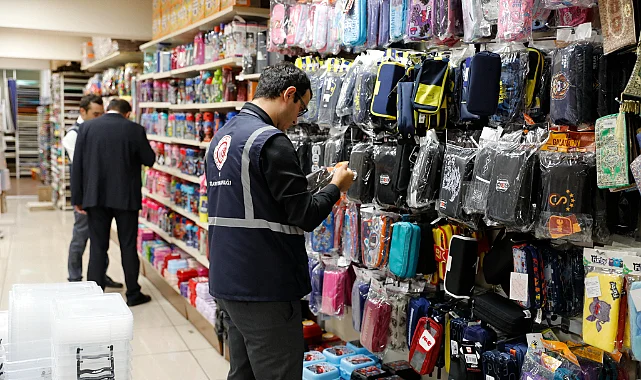 Samsun’da Kırtasiye ve Okul Ürünlerine Denetim