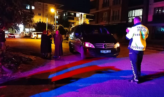 Samsun'da Minibüs İle Elektrikli Bisiklet Çarpıştı: 1 Çocuk Yaralandı