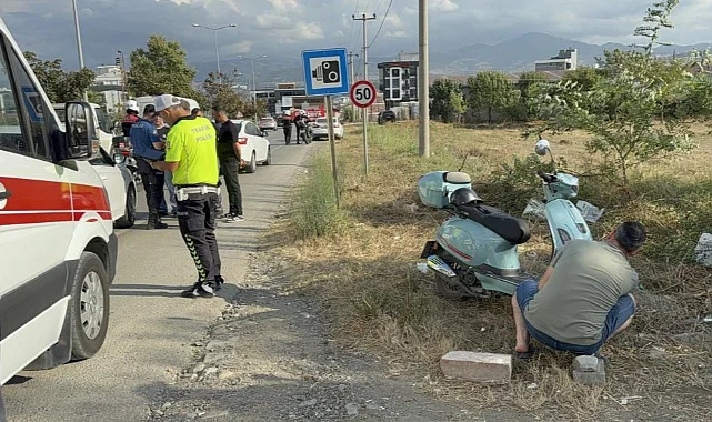Samsun’da Motosiklet ile Otomobil Çarpıştı: 1 Kişi Yaralandı