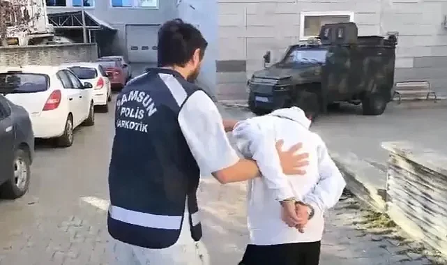 Samsun’da Narkotik Ekipleri Firari Hükümlüyü Yakaladı