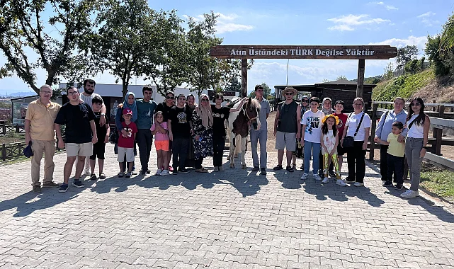 Samsun'da Otizmli Çocuklar Atlarla Buluştu