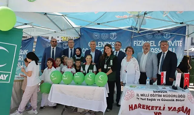 Samsun’da Sağlıklı Çocuk, Sağlıklı Gelecek Şenliği Düzenlendi