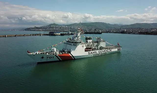 Samsun’da Sahil Güvenlik Gemileri Halkın Ziyaretine Açılacak
