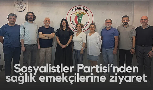 Samsun'da Sosyalistler Partisi’nden Sağlık Emekçilerine Ziyaret